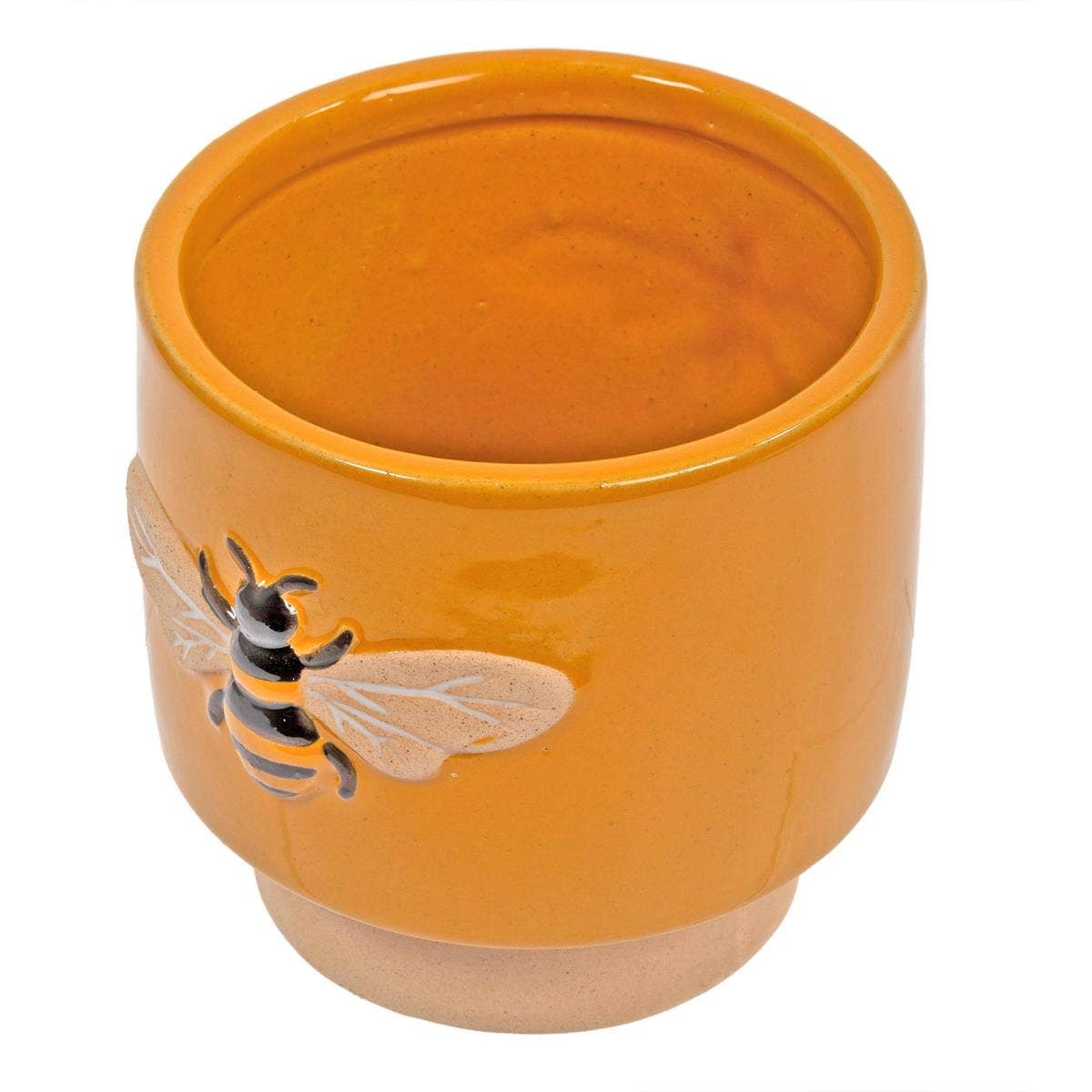 Bee Ceramic Planter 4.5"D