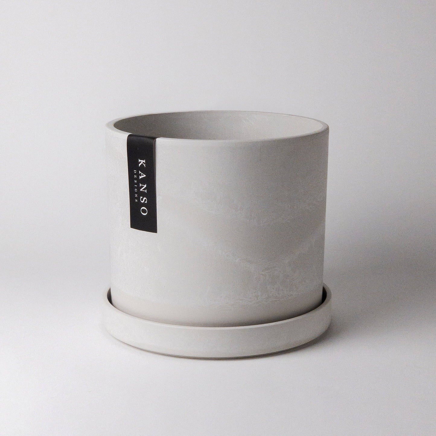 7" & 4" Signature Planters & Saucer | Earth Tones: 7" Only / Black