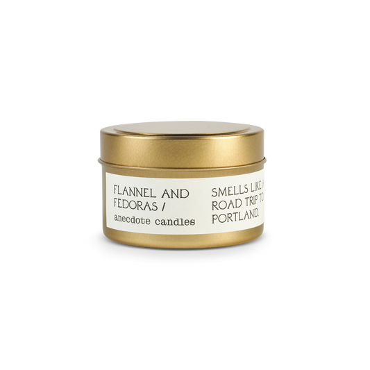 Flannel & Fedoras (Oakmoss & Amber) Candle