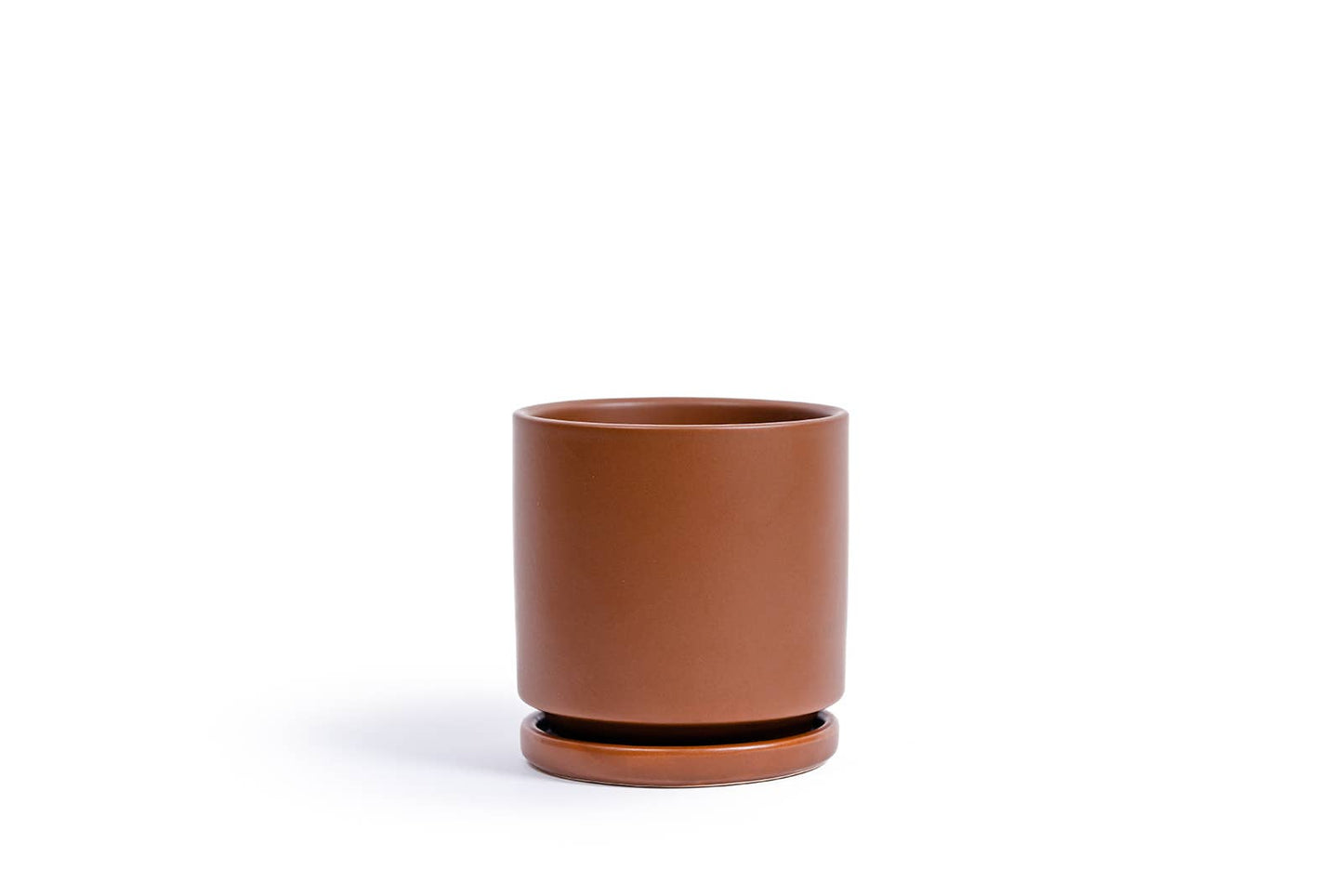 8.25" Red pots saucer
