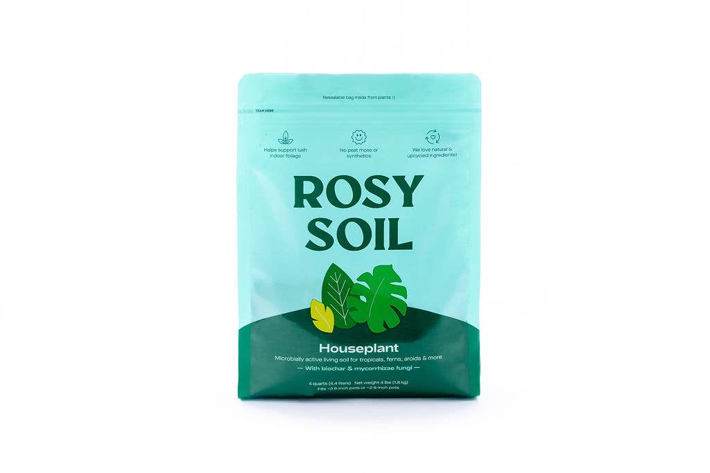4qt Organic houseplant soil