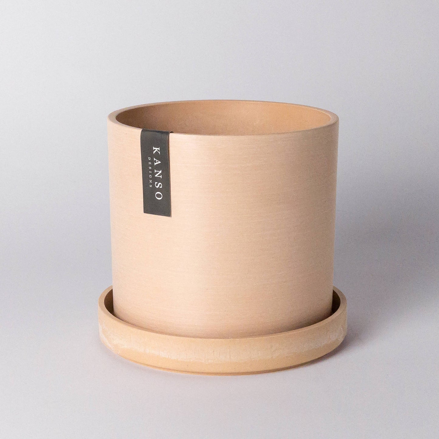 7" & 4" Signature Planters & Saucer | Earth Tones: 7" Only / Black