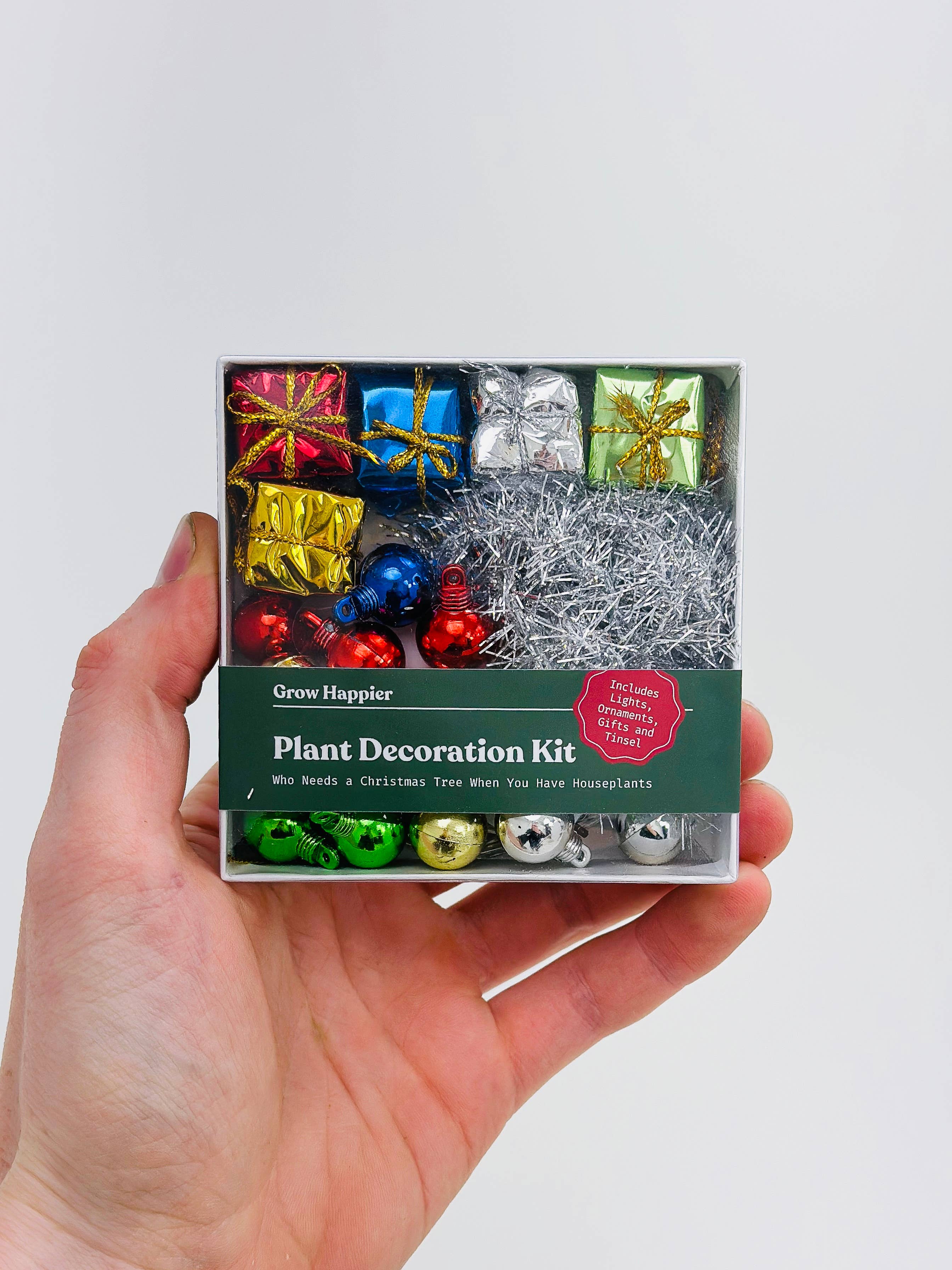 House Plant Christmas Tree Decoration Kit Box Style Packaging Burrow