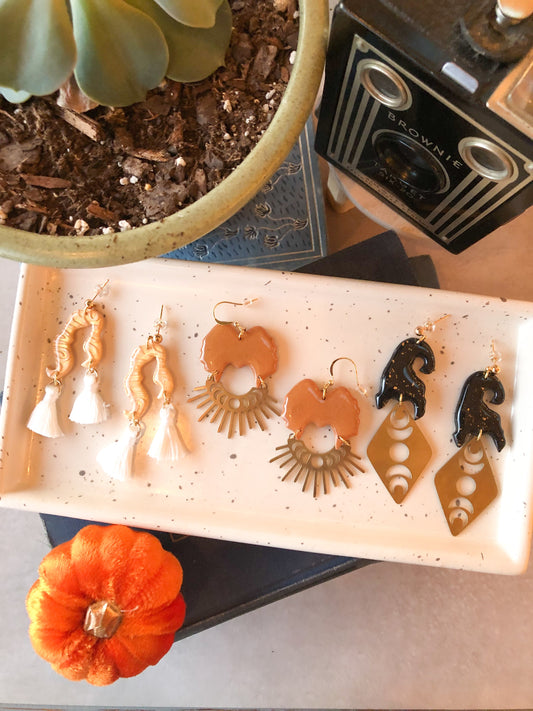 10/21 Clay Jewelry Class with Julie (Anam Cara Clay)