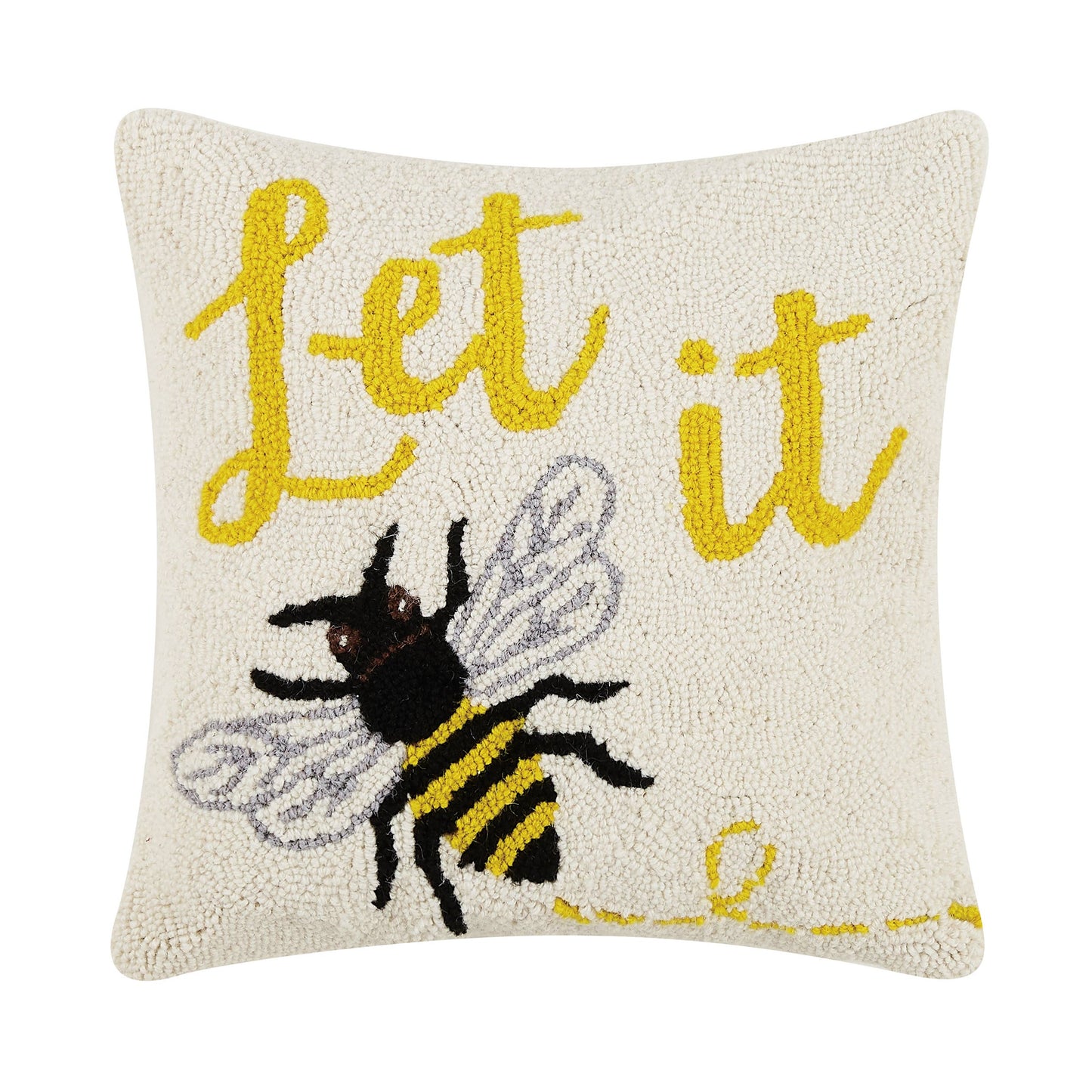 Let It Bee Hook Pillow