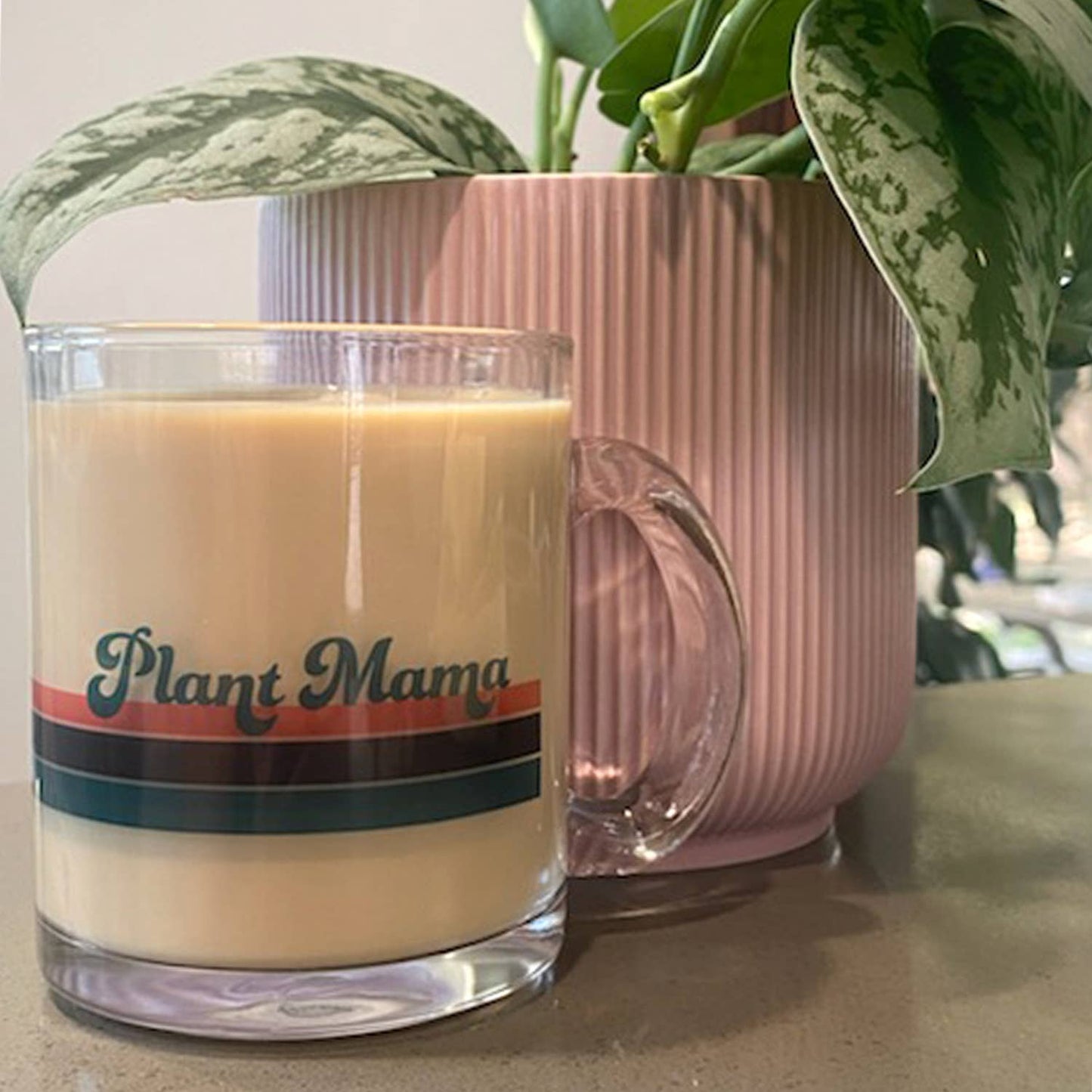Plant Mama Glass Mug
