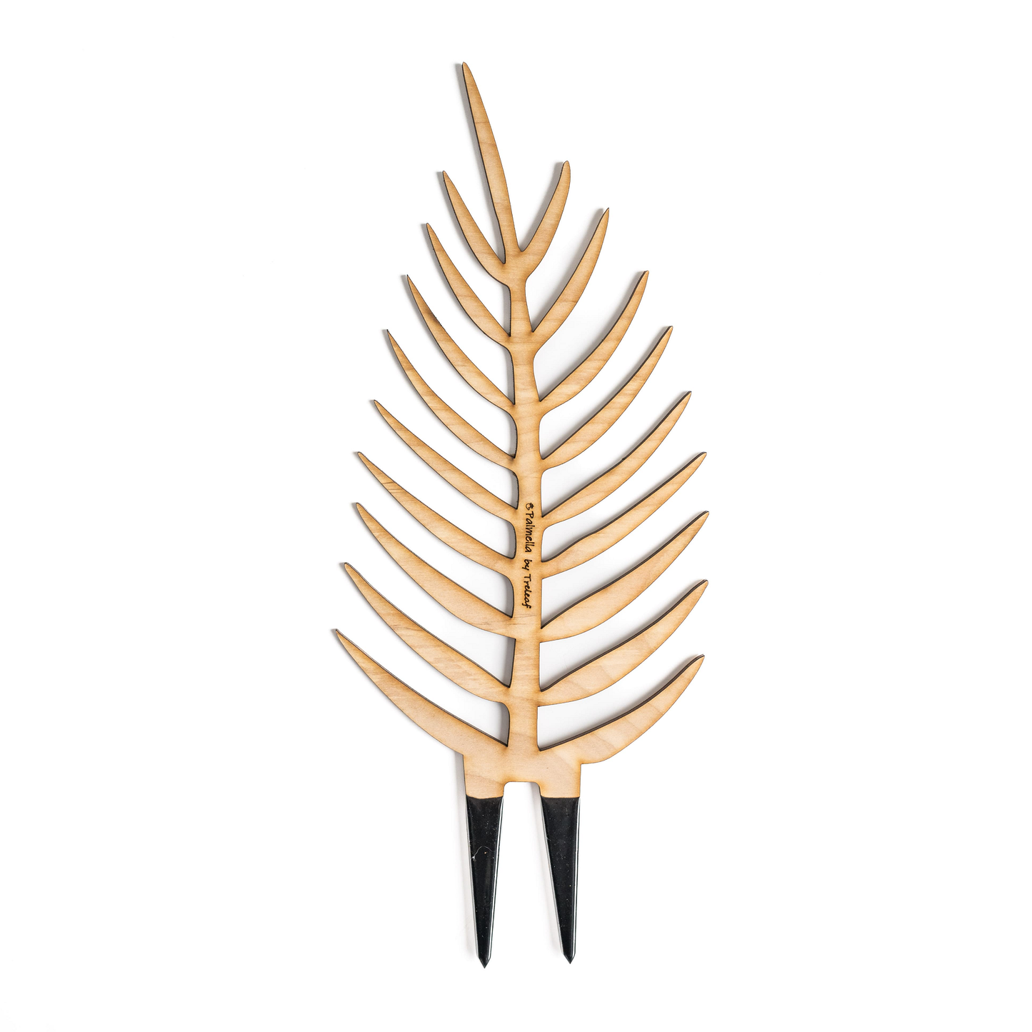 Customizable wooden plant trellis - Palm leaf