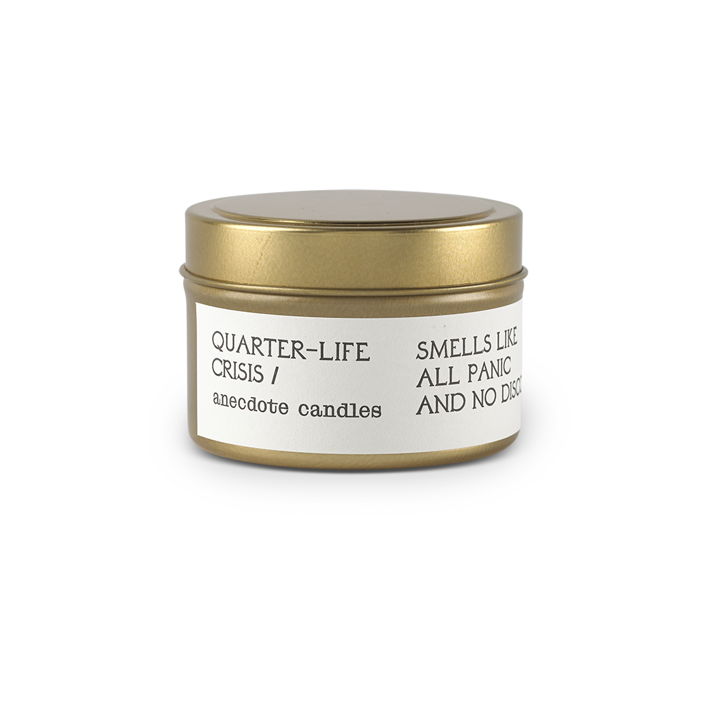 Quarter-life Crisis (Grapefruit & Mint) Travel Tin Candle