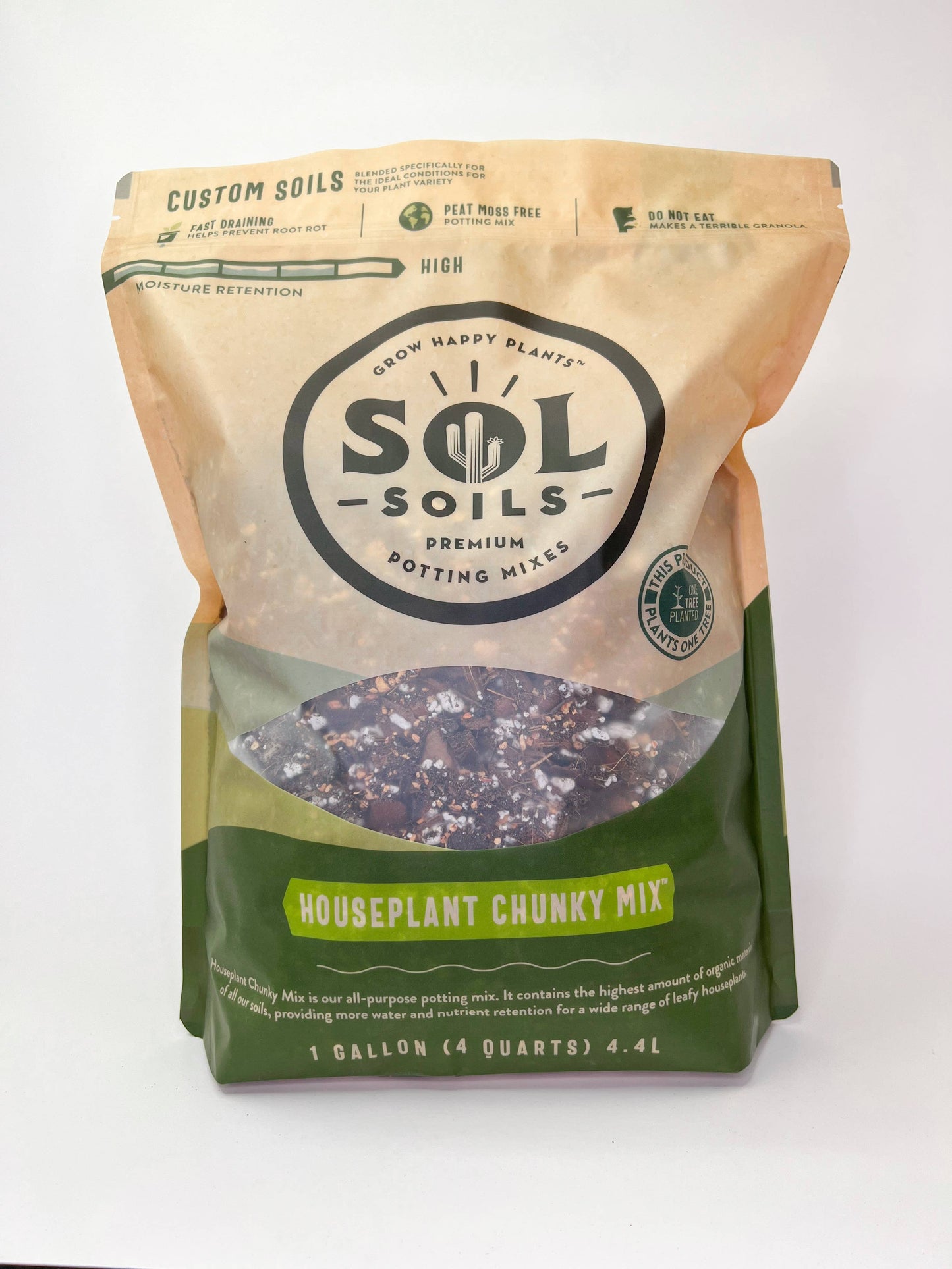 Soil (1Gal) Houseplant Chunky Mix