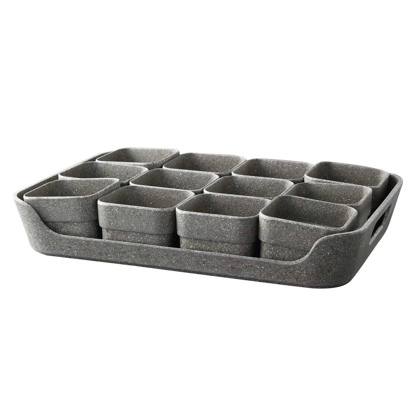 Eco Herb Pot with Tray