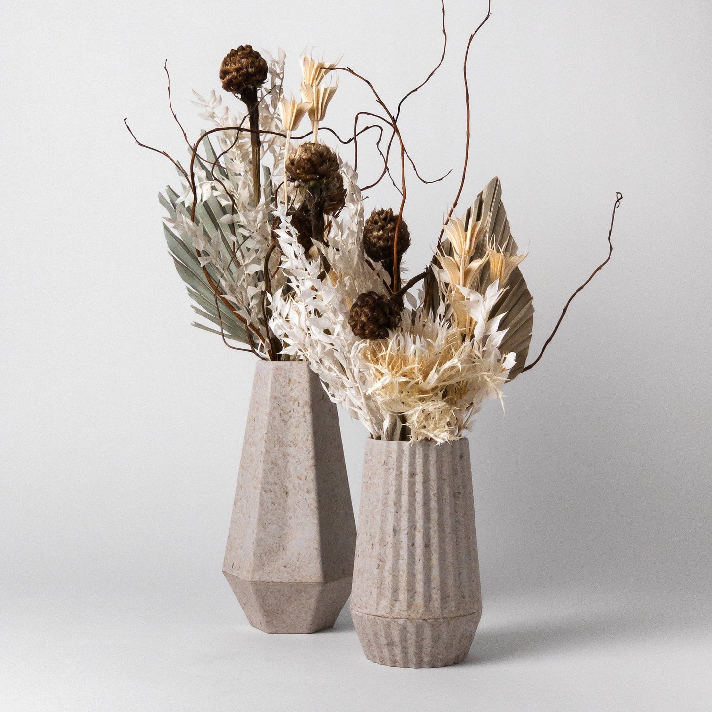 Rice Husk Vases