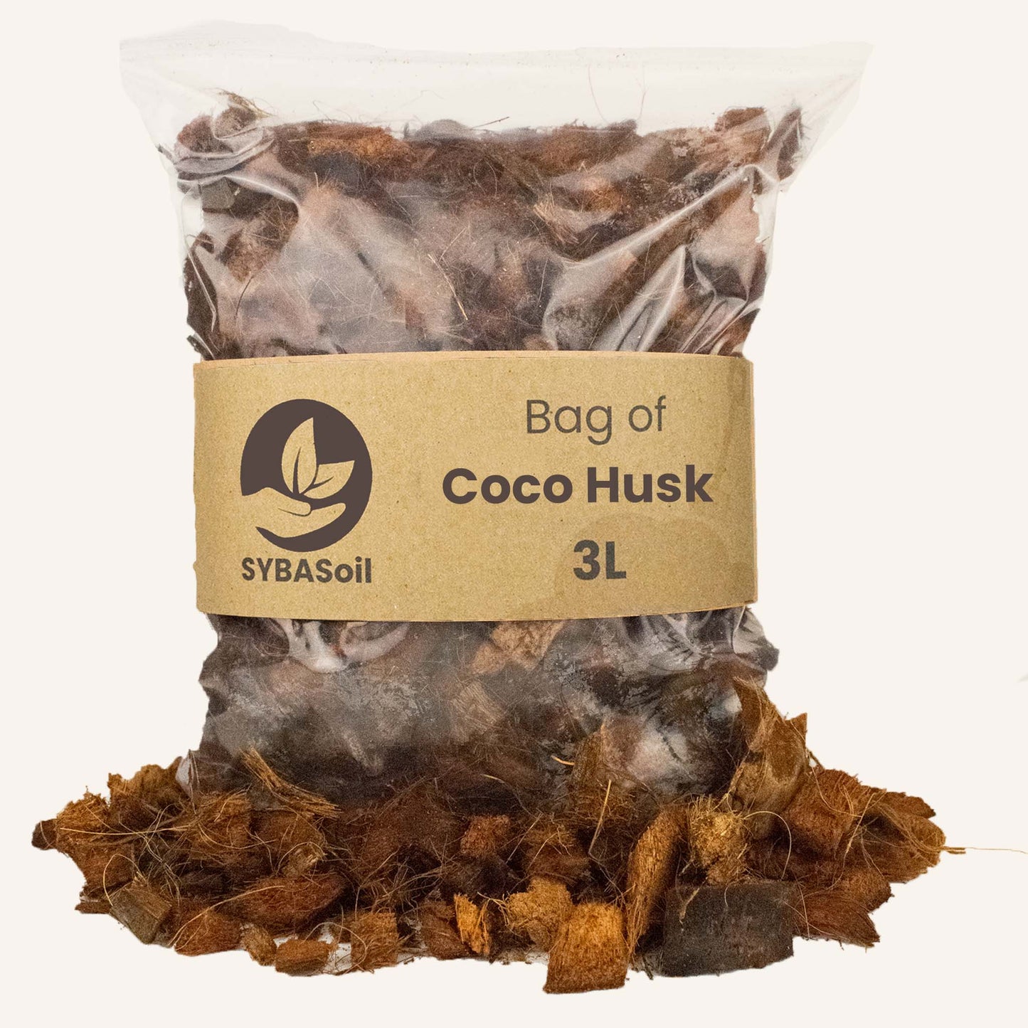 Coconut husk chips | 3L | Mulch layer | Drainage | Potting m