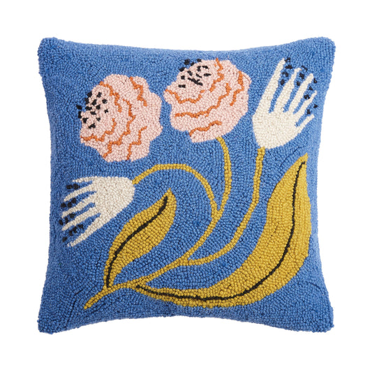 Organic Floral I Hook Pillow